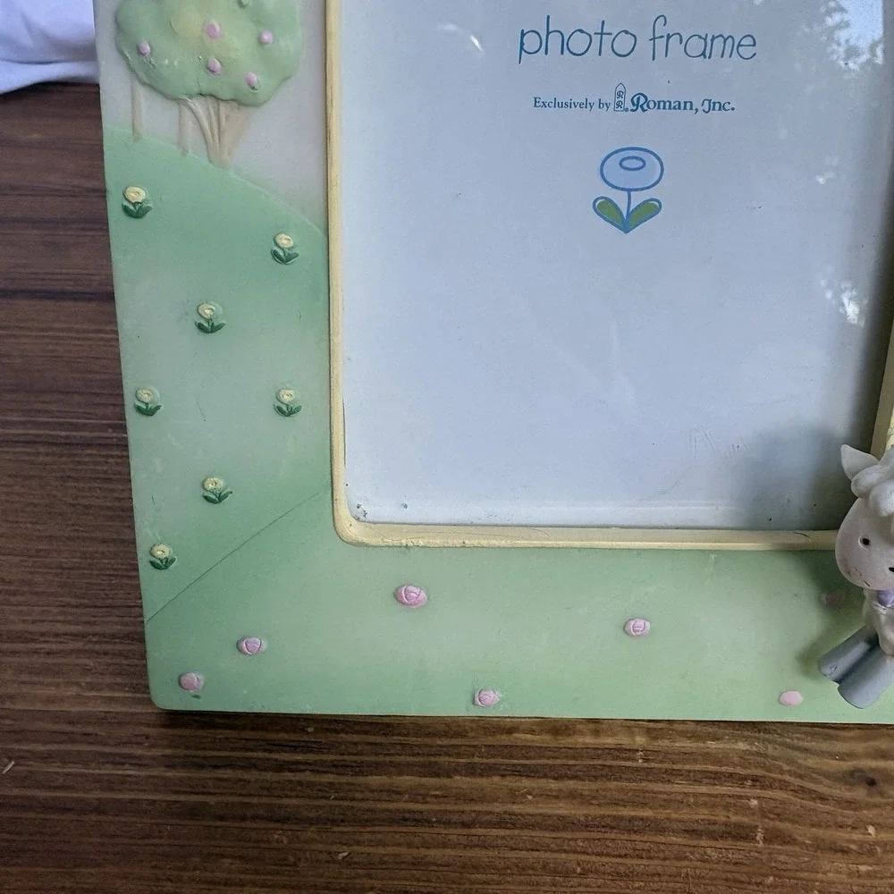 Roman Inc I Am Jesus' Little Lamb 3.5x5 Photo Frame Nursery Baby Lamb Decor